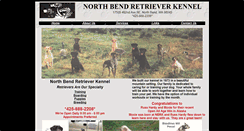 Desktop Screenshot of northbendretrieverkennel.com
